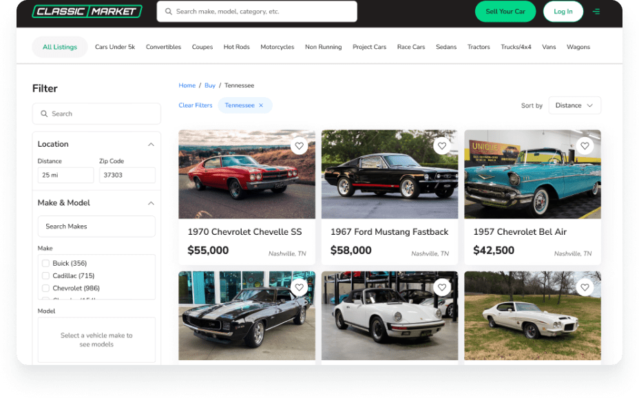 Browse listings