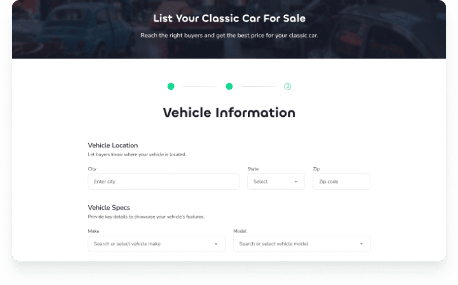Submit a listing